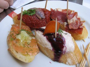 Lika klassiska pintxos.